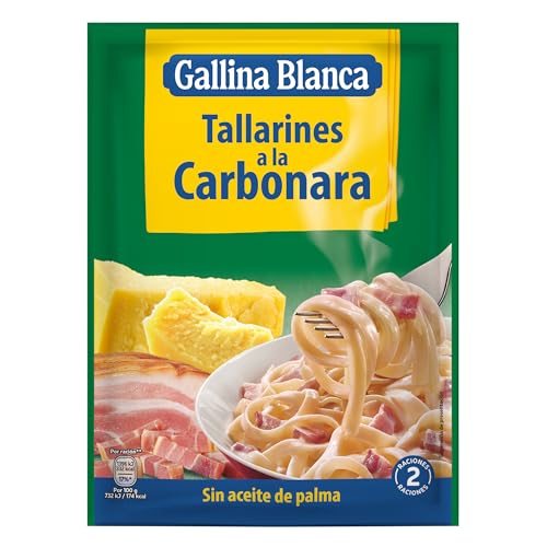 Gallina Blanca Tallarines a la Carbonara, 143 Gramos