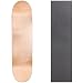 Cal 7 Blank Skateboard Deck with Grip Tape | 7.75, 8.0 and 8.25 Inch | Maple Board for Skating (8 inch, Natural)