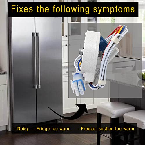 Lifetime Wr60X10307 Evaporator Fan Motor By Seentech - Exact Fit For Ge, Hotpoint Refrigerator - Replace Part Number Wr60X10074, Ap3191003,197D4492G001, 914169 #TOP5