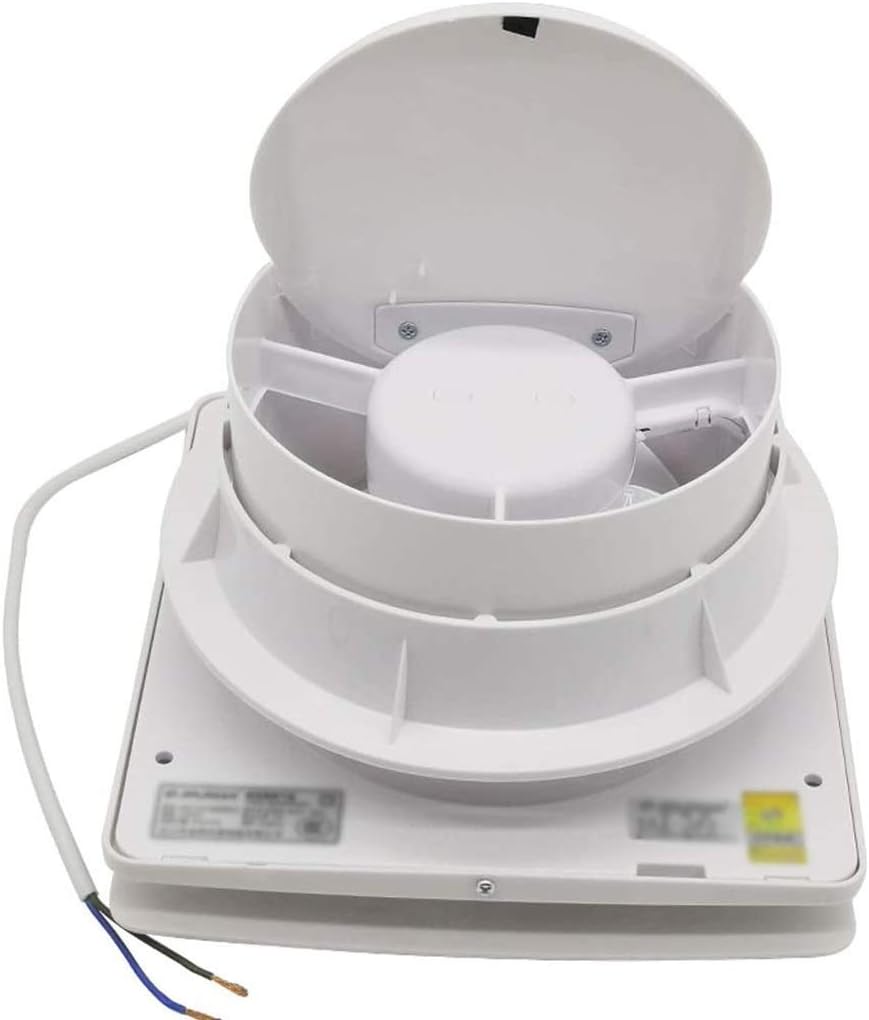 Window glass ventilating fan,Room Ventilation Fan, Plastic White Square Exhaust wall type household row mute