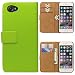 Produktbild Roar Handytasche für Sony Xperia Z1 Compact, Flipcase Tasche Schutzhülle Handyhülle für Sony Xperia Z1 Compact Bookcase Wallet mit Magnet, Grün