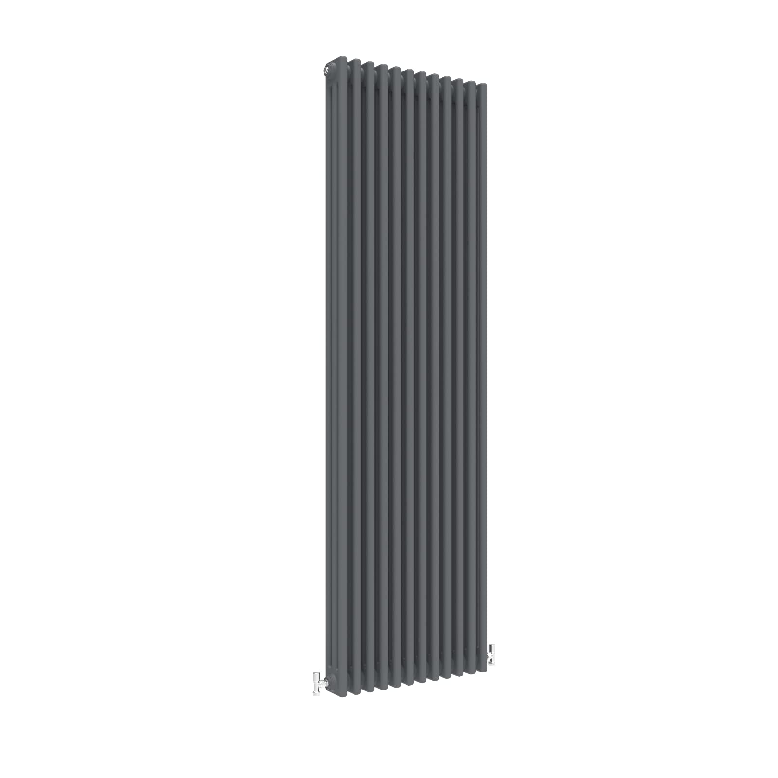 Huiyang Anthracite Traditional 3 Column Central Heating Radiator Vertical Rads Cast Iron Style 1800X560mm