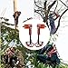 Climbing Spur Kit - Heavy Duty Cowhide Leg Straps, Professional Tree Gear | Height Adjustable Outdoor Recreation Supplies, Secure Pole Climbing Equipment, Adjustable Spike Attachment for Utility Work,