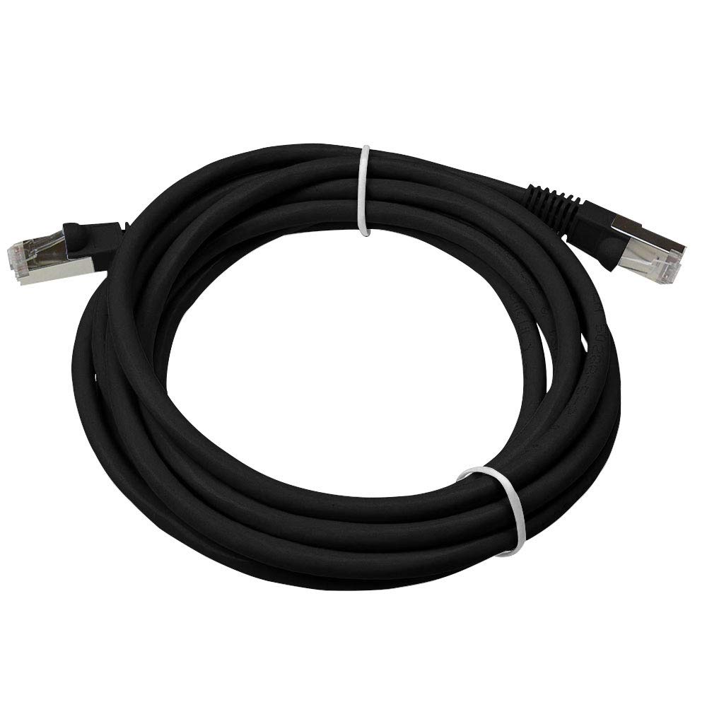 Primus Cable CAT5E Shielded Patch Cable, 2 Foot Snagless Molded Boot RJ45