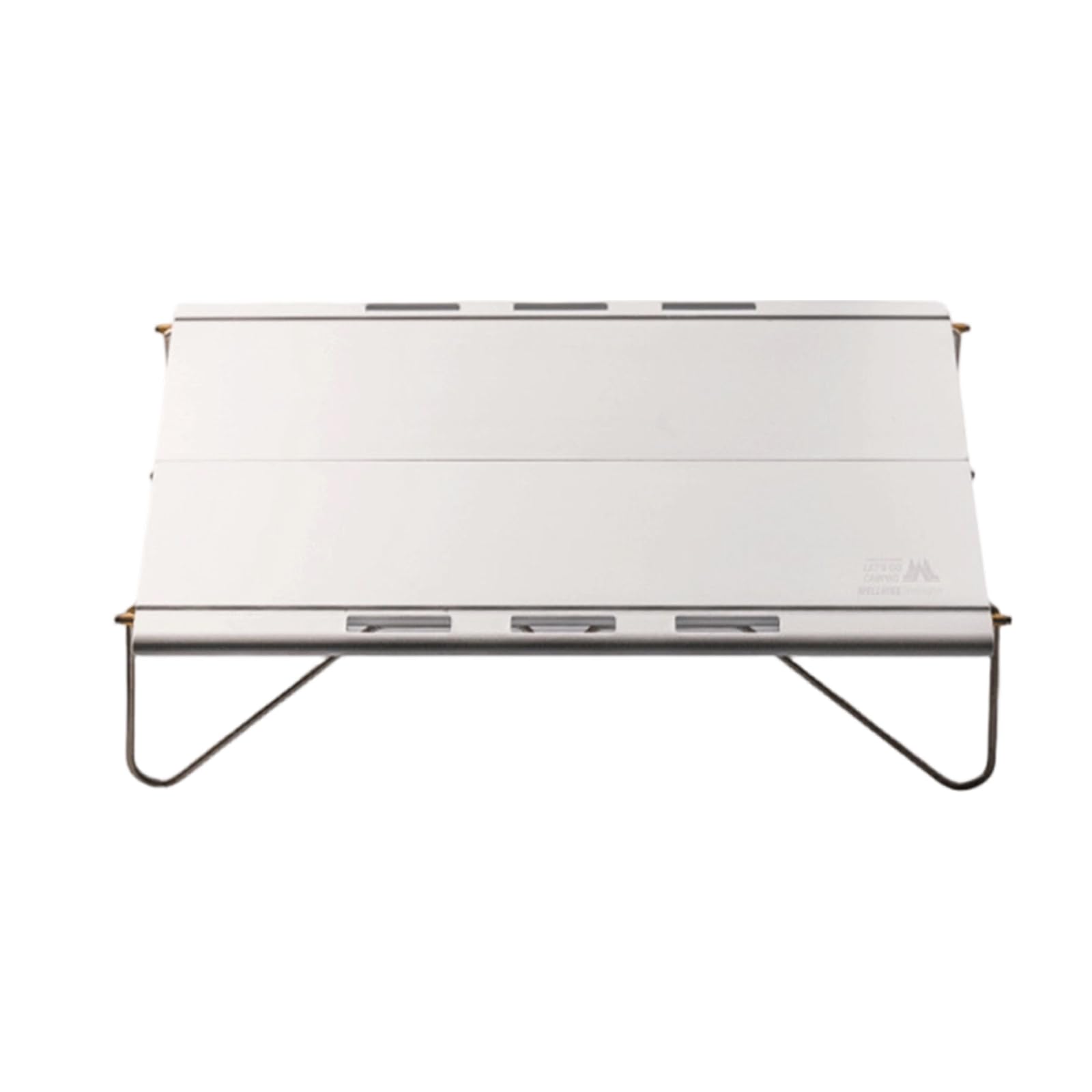 Table de camping portable en aluminium - Table de plage pliante - Table de pique-nique - Table légère - Facile à transporter - Petite plage pliante