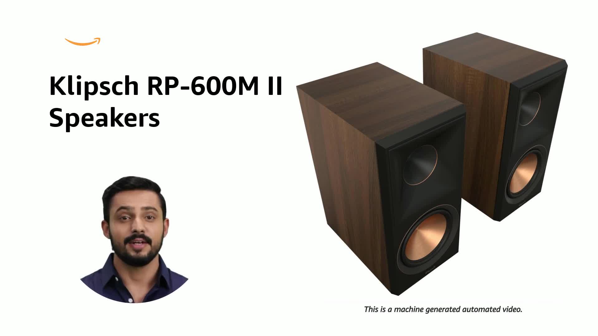 Klipsch Reference Premiere RP-600M II Bookshelf Speaker Pair with