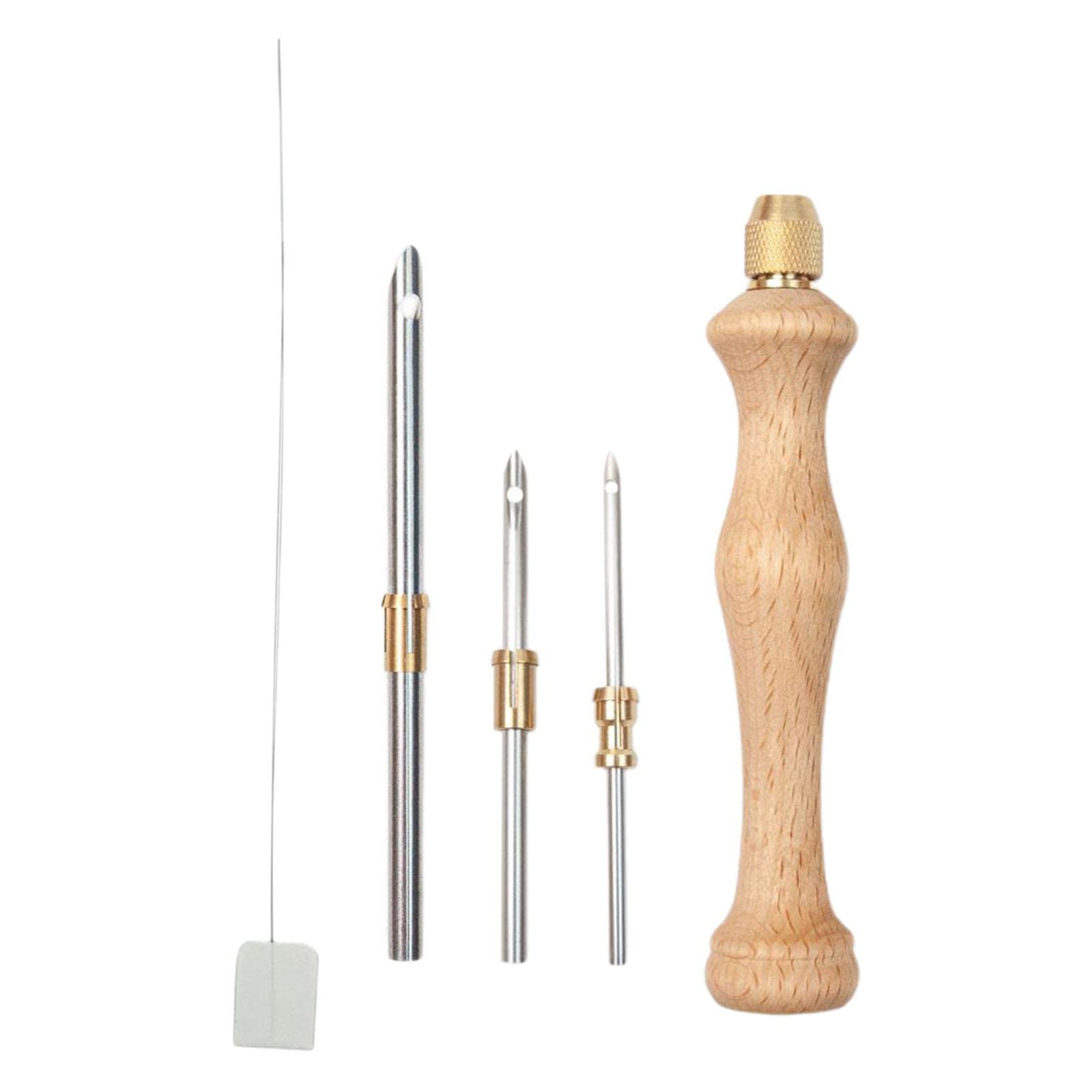Lot de 10 enfile-aiguilles pour adultes pour fil et fil de 5 mm, 2,5 mm, 3,5 mm