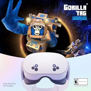 Meta Quest 3S 128GB | Virtual Reality — VR Headset — Gorilla Tag Bundle — photo 2 of 6