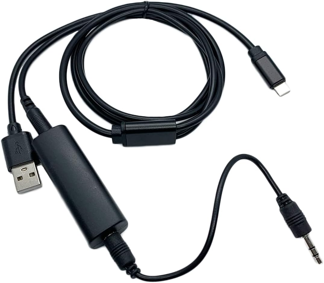 Aux Charging Interface USB 3.5mm Audio Adapter for BMW Mini Cooper iDrive image 4