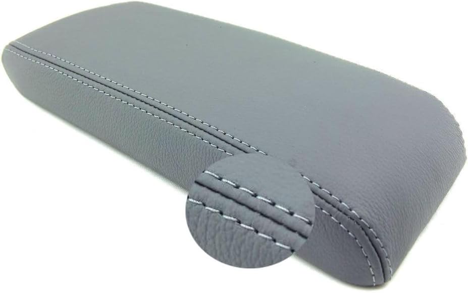 Center Console Armrest Leather Synthetic Cover Gray for Honda Accord 1994-1997 CCALSCFHA9G LZY1590