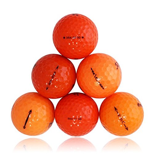 Premium Orange Mix Mint 2 Dozen Recycled Golf Balls