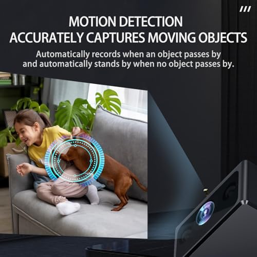 Hidden mini camera-security spy surveillance camera-pet/child/nanny security camera-compatible with 512G,featuring motion detection,automatic night vision and loop recording,suitable for home/office - Image 7