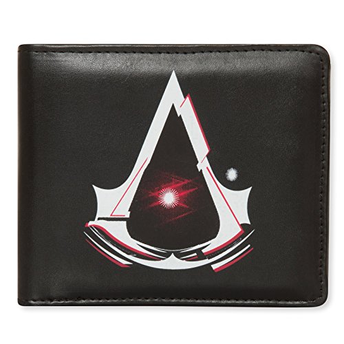 Ubisoft officiel - Portefeuille Assassin's Creed - Noir/PU/logo