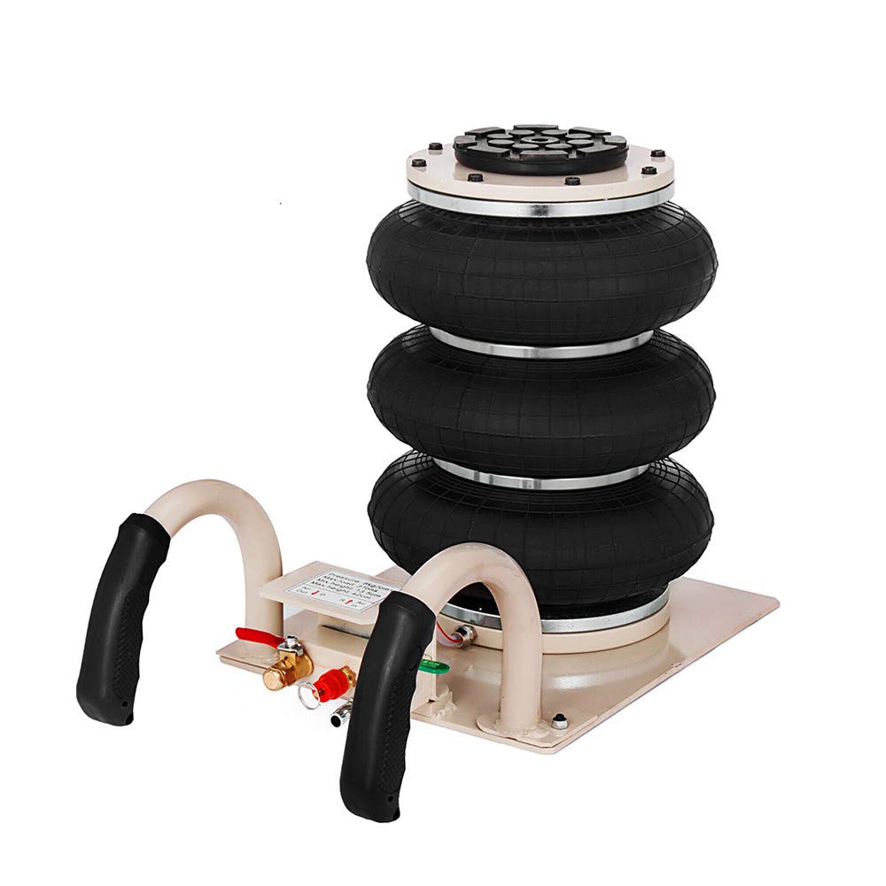 Buy Pneumatic Jack 3 Ton Triple Bag Air Jack, Lifting Height 16 Inch