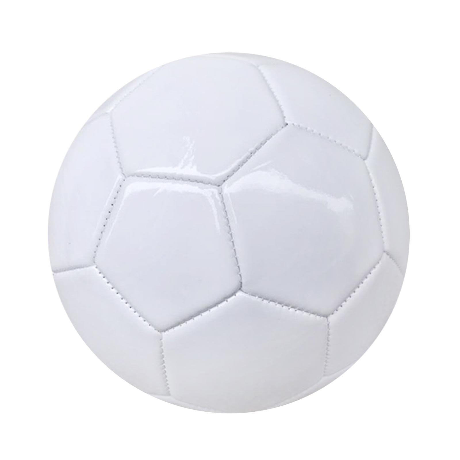 White Soccer Ball Game Training Ball Football for Boys and Girls Competition Size 3| Sporting Goods|Team Sports|Soccer|Balls-image-39