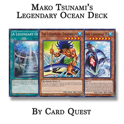 Yu-Gi-Oh! Mako Tsunami Complete Legendary Ocean Fisherman Deck