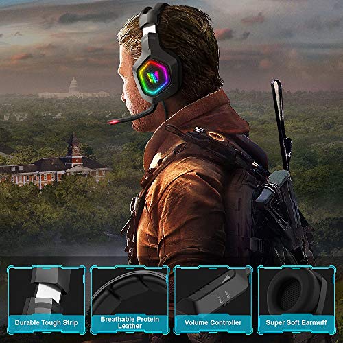 Headset Gamer Fone Ouvido Onikuma K10 Ps4 PC Xbox One