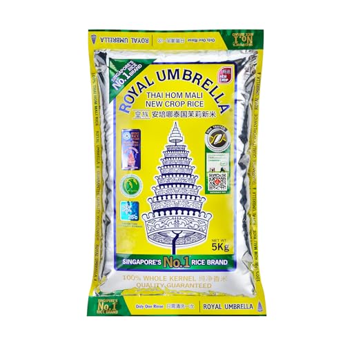 Royal Umbrella Thai Hom Mali New Crop Rice 5kg