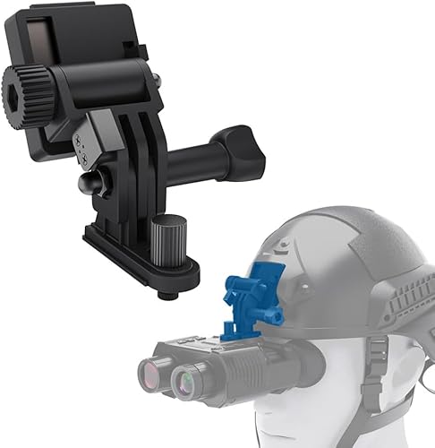 Miniatura 7 de Fuhomtre Soporte de montaje para casco compatible con NV8000 NV8160 NV8300 Soporte de casco sólido ergonómico duradero accesorio para casco para uso