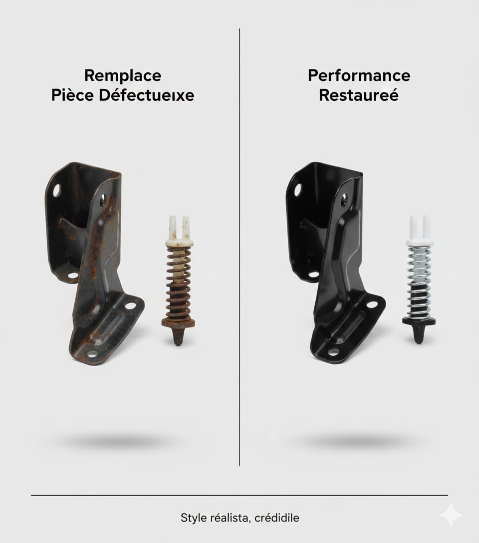 Pédale d'Embrayage avec Guide en Plastique et Support, Compatible avec Opel Vivaro, Renault Trafic 2, Nissan, Modèle C4 Picasso Berlingo Dispatch 7701053596 7701208109