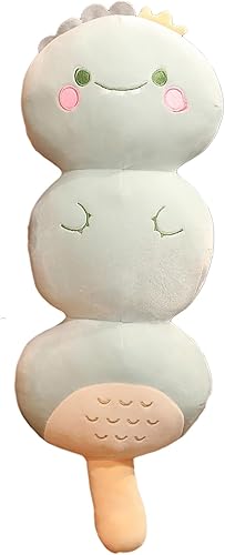 Almohada de felpa de dinosaurio, almohada de animales de peluche de dinosaurio, bonita almohada de dinosaurio para abrazar, regalo para niñas y