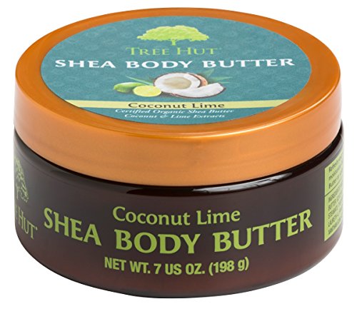 Tree Hut Shea Body Butter 7 Ounce Coconut Lime (207ml) (6 Pack)