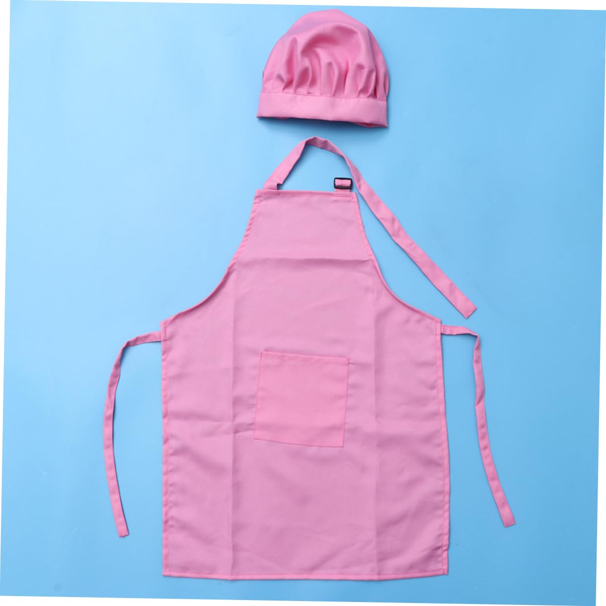 Toyvian 6pezzi Completo Grembiule e Cappello Per Ragazzo Ragazza Gioco Di Ruolo Cucina Per Cucinare e Decorare Feste Rosa Include Grembiule e Cappello Per Attività Creative
