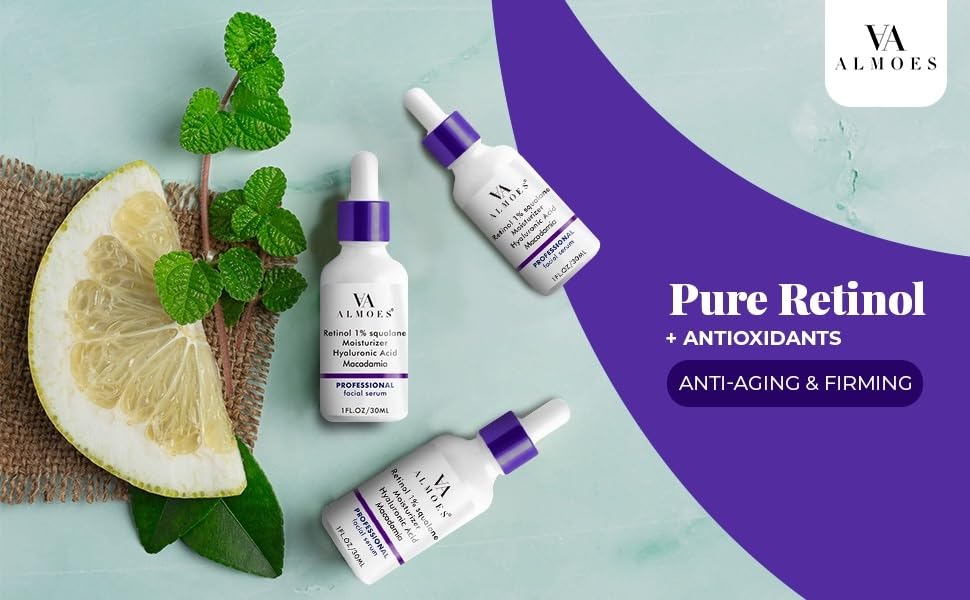 Miniatura 3 de ALMOES RETINOL, ESCALANO, HIDRATANO,SUERO RENWEAL DE MACADAMIA