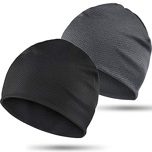 Gorro deportivo para hombre y mujer, gorro para correr, gorro funcional, gorro para correr, esquí, ciclismo, snowboard, escalada, motociclismo, exterior, resistente al viento, térmico, transpirable Cover
