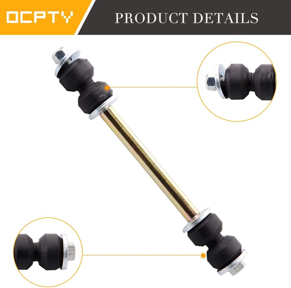 OCPTY - New 2-Piece fit for Chevrolet Avalanche 1500 Chayenne 2500 Express 2500 3500 4500 K2500 K3500 Silverado 1500 3500 HD Tahoe for GMC K1500 Savana Sierra - 2 Front Sway Bar End Links