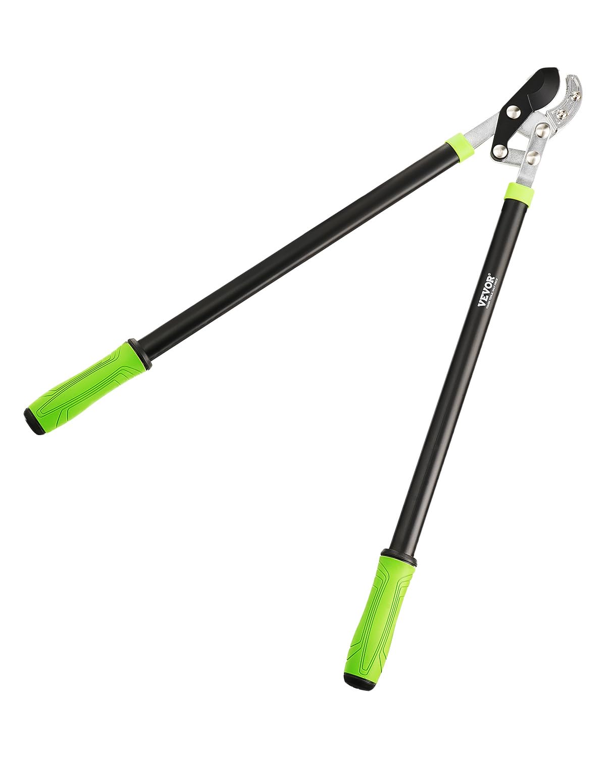 VEVOR Loppers for Tree Trimming, 32 inch Garden Anvil Trimmer with Compound Action, Sharp Steel Blade, Heavy Duty Tree Branch Cutter Up to 2 inch Dia Cut Capacity, Ergonomically Designed Handles