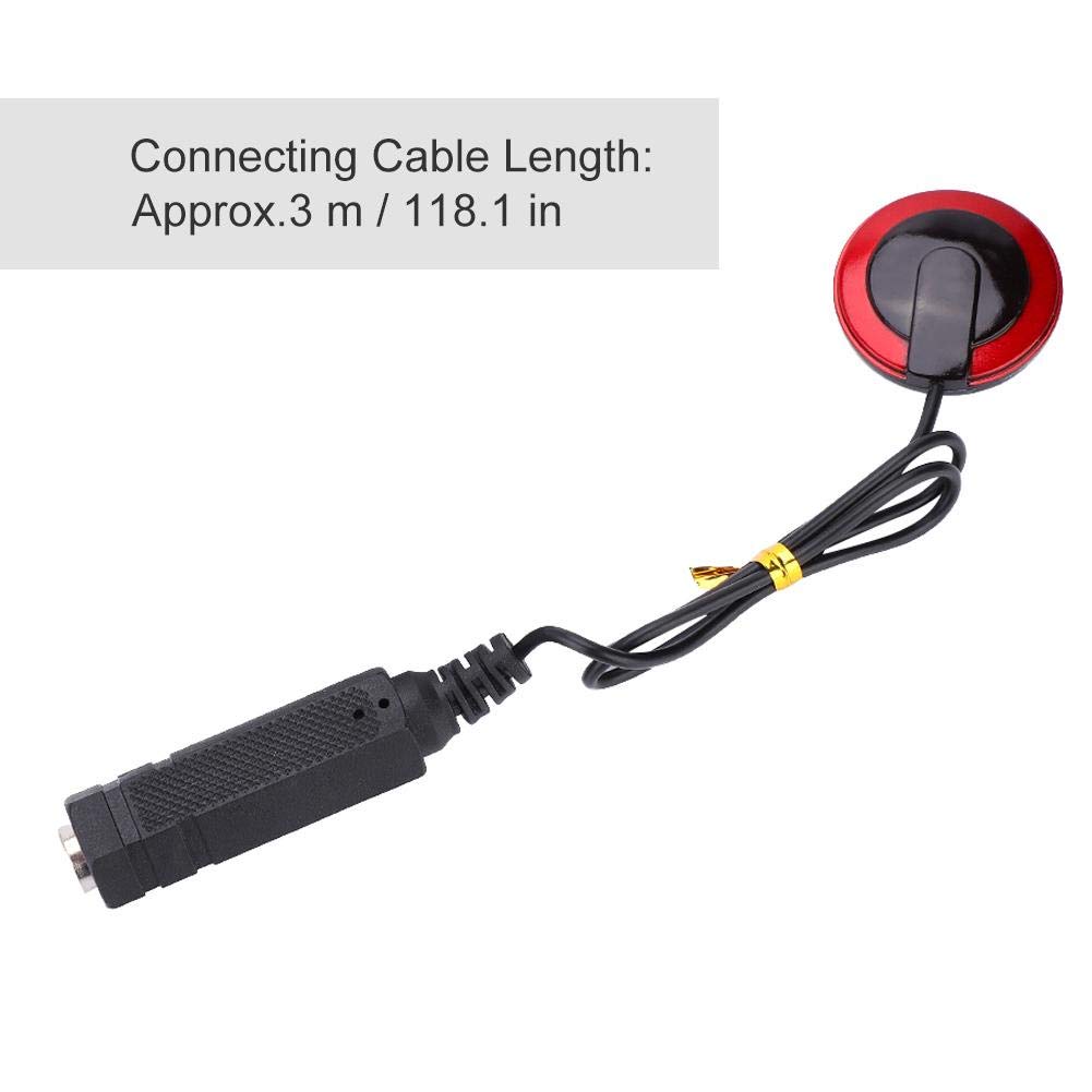 Tbest Gitarre tonabnehmer,Gitarre Tonabnehmer Pickup Mikrofon Piezo-Tonabnehmer Universal Piezo Transducer Pickup Kabel Set f¨¹r Gitarre Ukulele Violine Cello Mandoline Banjo Instrumente