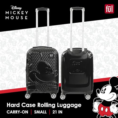 FUL Disney Mickey Mouse 21 Inch Carry On Luggage