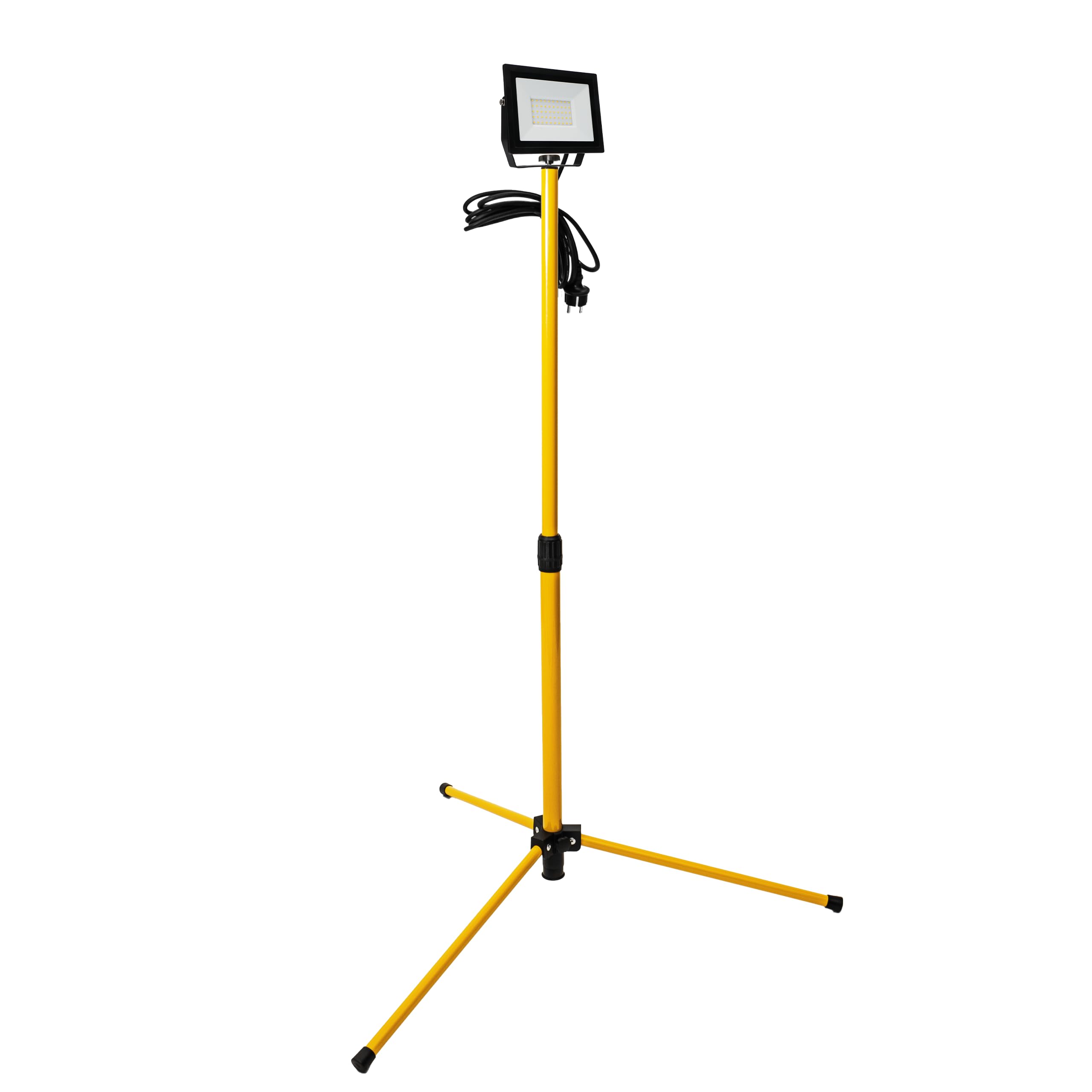 LED's work 0310655 LED-Arbeitsstrahler mit 1,2m Stativ 50W neutralweiß IP54 2,5 m Zuleitung