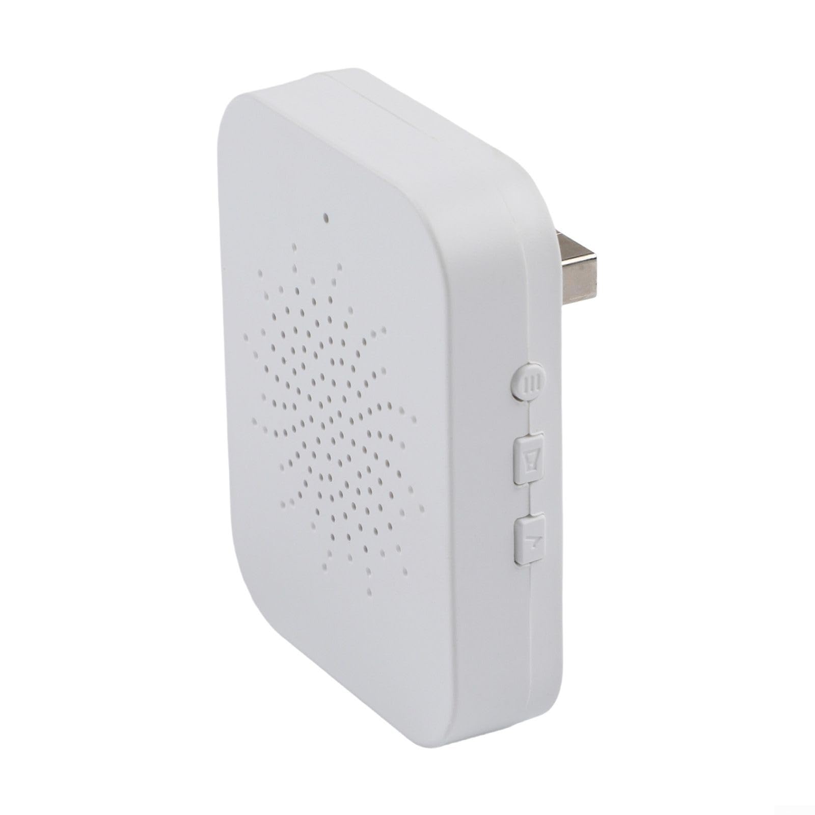 Campanello a energia solare, copertura antipioggia per campanello senza batteria, copertura per pannello solare per visione notturna, custodia impermeabile, citofono bidirezionale (con campanello)