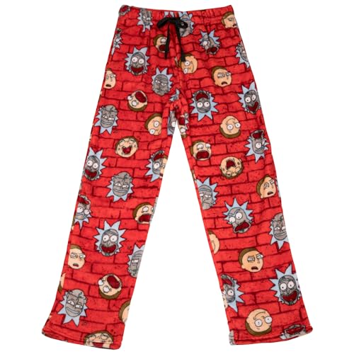 Rick And Morty Emotional Brick Wall Sleep Pants3