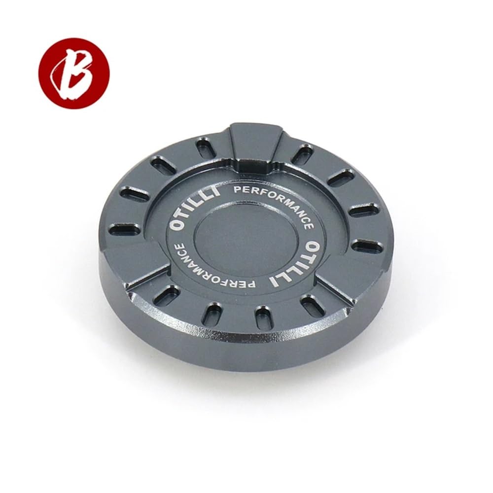 Tappo Serbatoio Carburante Moto Tappo Di Riempimento Dell'olio Del Serbatoio Carburante Della Motocicletta Per Per Force 2.0 Gas(B - Titanium)