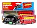 Produktbild Diecast London Bus und London Taxi Zusammenstellung (Mini) Souvenir Original - Bewegungsrad Aktion - Besichtigung - einsteigen aussteigen - Spielzeug - 5 Passagier Kabine - Hackney Cab - London Souvenir