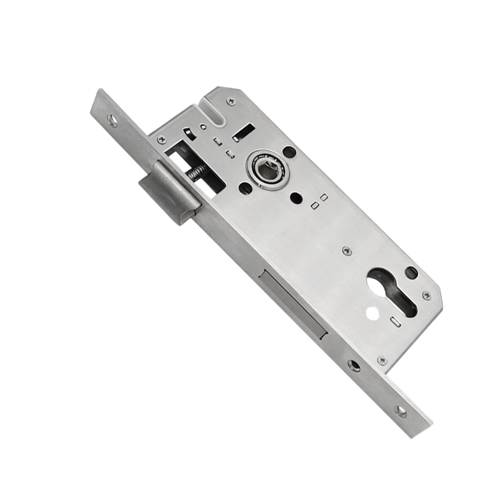 Carotoe B Embedded Mortise Ody For Courtyard Door And Thermal Reak Aluminum Door, Single-Latch Aluminum Hardware Service Use Embedded Mortise Ody Narrow Stile Hardware Latch Mechanism Courtyard Replacement