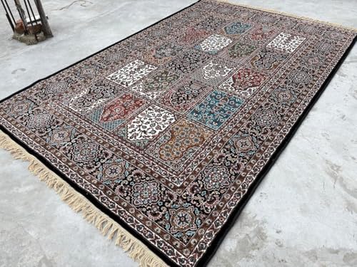 Image of Luxury Silk Carpet 2 x 6 FEET for Living Room or Bedroom, Made with Premium Silk, Perfect for Elegant Interiors Comfort and Timeless Design