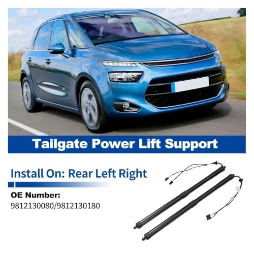Vérins à ressort gaz pour simplifier le chargement du coffre Citroen Grand C4 Picasso B8