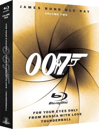 James Bond Blu-ray Collection: Volume Two (For Your Eyes Only / From Russia with Love / Thunderball) [Blu-ray] by MGM -  DVD, Rated PG, SEAN CONNERY, ROGER MOORE