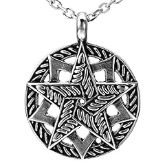 Double Pentacle Pentagram Pendant