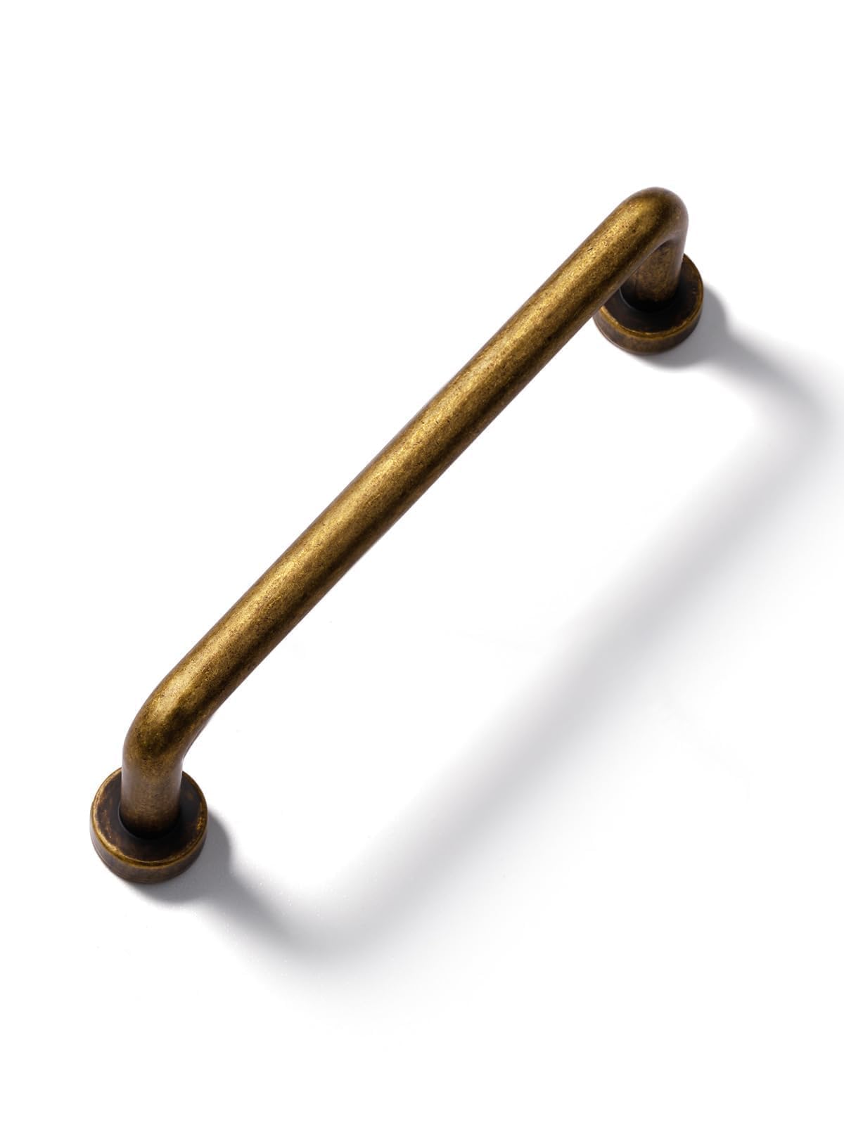 SORWDUERM Pack of 5 Antique Brass Cabinet Pull 96 mm Hole Spacing Vintage Kitchen Cabinet Handles Furniture Hardware Kitchen Cabinet Furniture Handles Wardrobe Pulls Handles