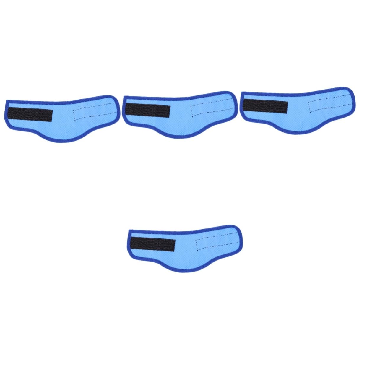 Supvox 4 Stück Haustier Kühlhalstuch Kühlendes Halstuch Für Hunde Eishalsband Kühlhalsband Für Hunde Trendiger Schal Sommerschal Körperkühlungsprodukte Kleines Welpenhalsband