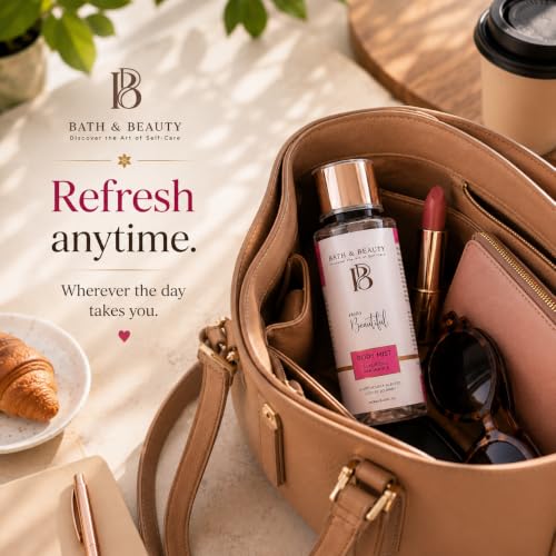 Image of Hello Beautiful Body Mist for Women | Long Lasting Floral & Warm Fragrance Spray with Bergamot, Magnolia & Amber for Everyday Use, 250ml