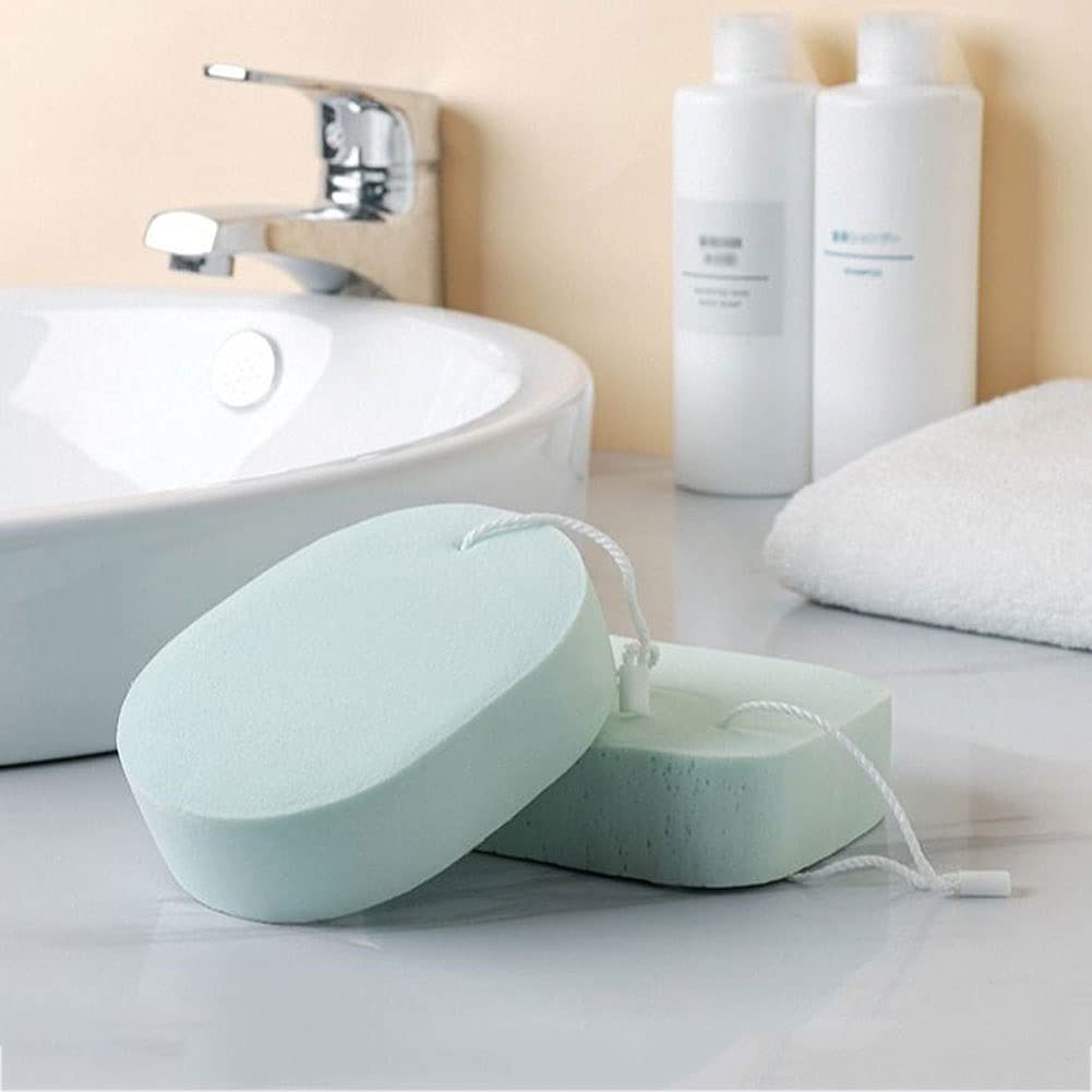 Ręcznik złuszczający Miękka gąbka do ciała Złuszczająca gąbka pod prysznic Loofahs Gąbka pod prysznic dla dorosłych i dzieci Gąbka do kąpieli Gąbka do szorowania Rękawiczki złuszczające (ko