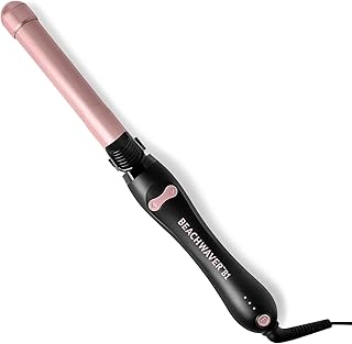 Beachwaver B1 Rotating Curling Iron - Automatic 1 Inch Ceramic Curling Iron - Easy-to-Use Spinning Wand for Long-Lasting Waves - Auto-Shut Off and Dual Voltage (BW160)