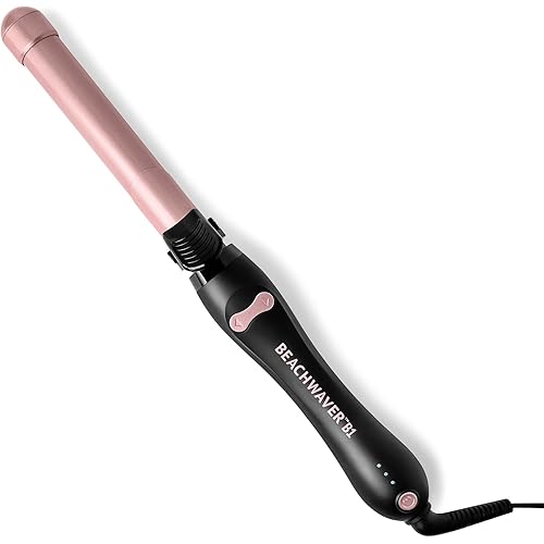 Beachwaver B1 Rotating Curling Iron - Automatic 1 Inch Ceramic Curling Iron - Easy-to-Use Spinning Wand for Long-Lasting Waves - Auto-Shut Off and Dual Voltage (BW160)