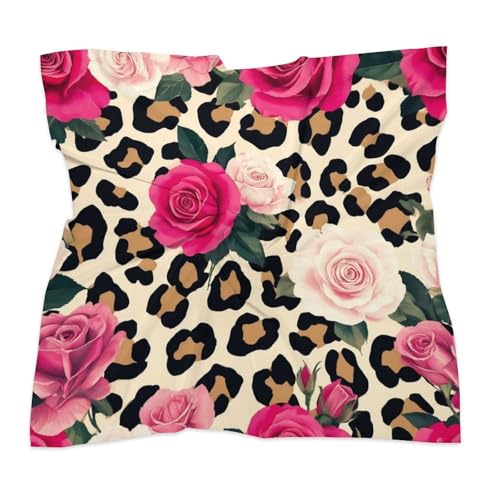 Square Silk Like Head Scarf Women's For Hair Wrapping And Sleeping At Night